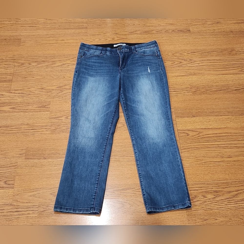 Code Bleu Women's Blue Jeans Size 12 - Picture 1 of 7